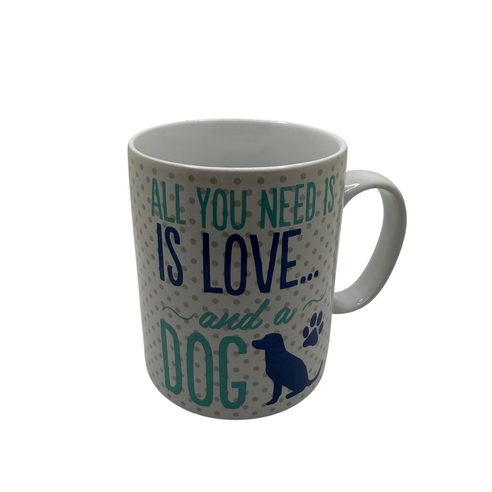 Chasing Baxter Dog Love Quote Coffee Mug All You Need Is Love And A‎ Dog Polka